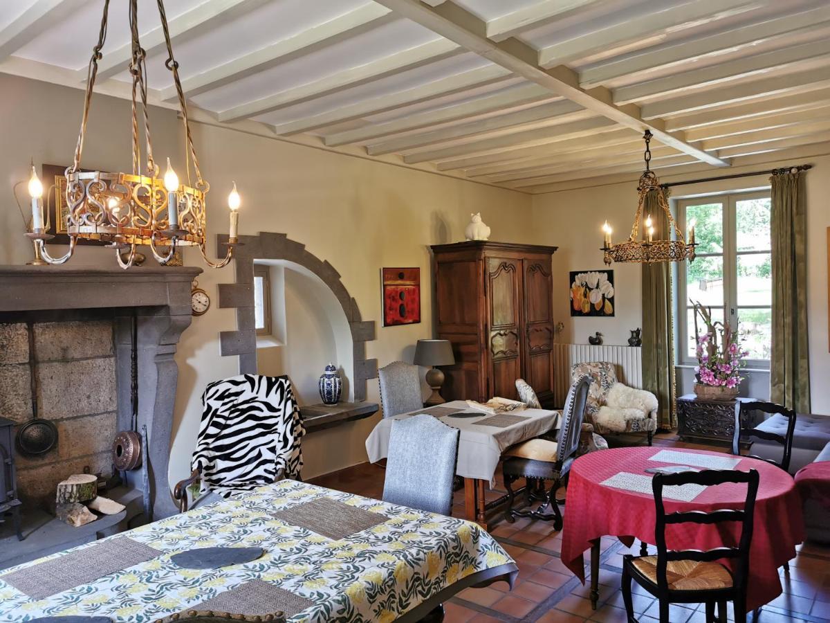Bed and Breakfast Domaine Les Pradets La Bourboule Exterior foto